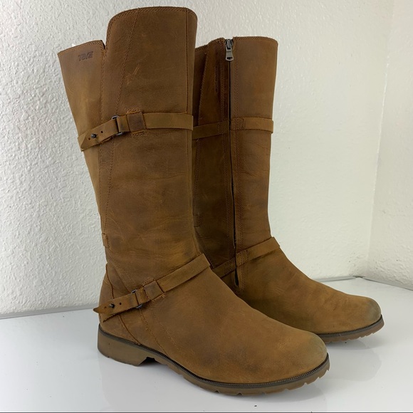 Teva De La Vina Tall Boots Bison 